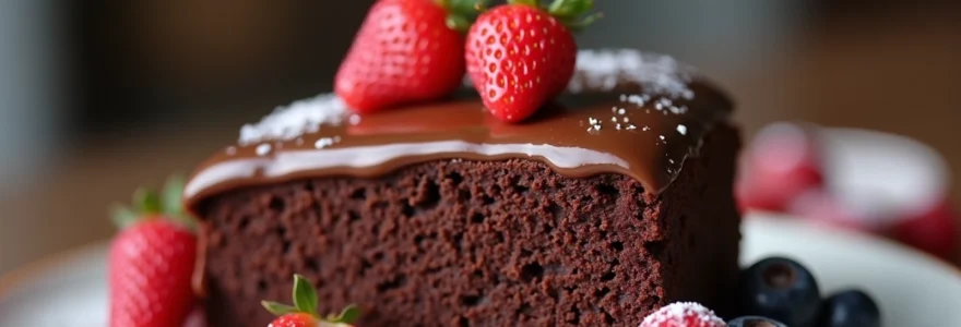 gâteau au chocolat moelleux