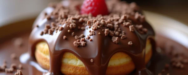 glaçage au chocolat