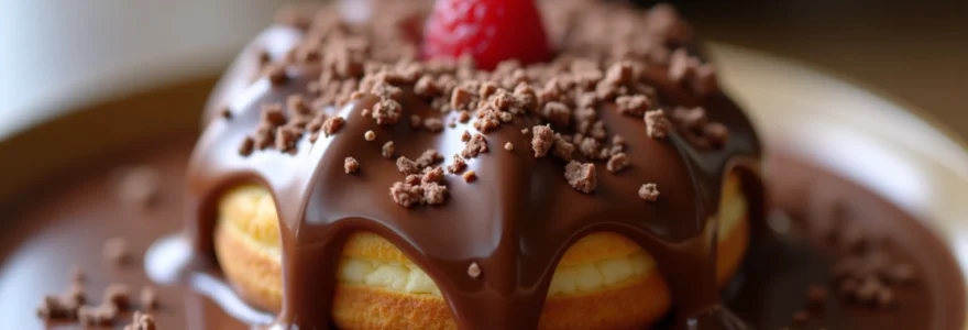 glaçage au chocolat