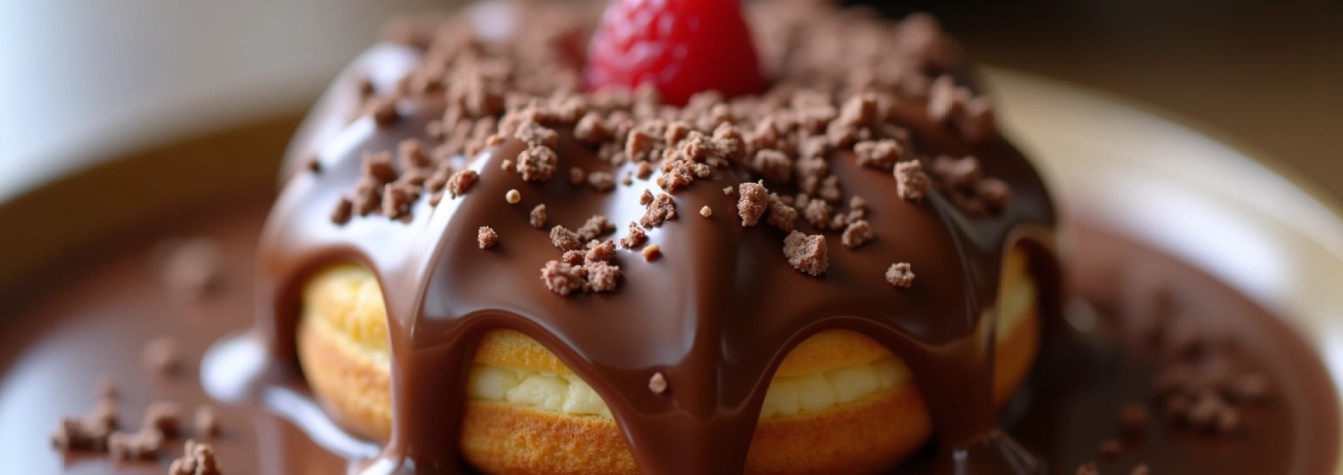 glaçage au chocolat