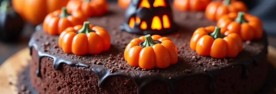 gâteau d'Halloween