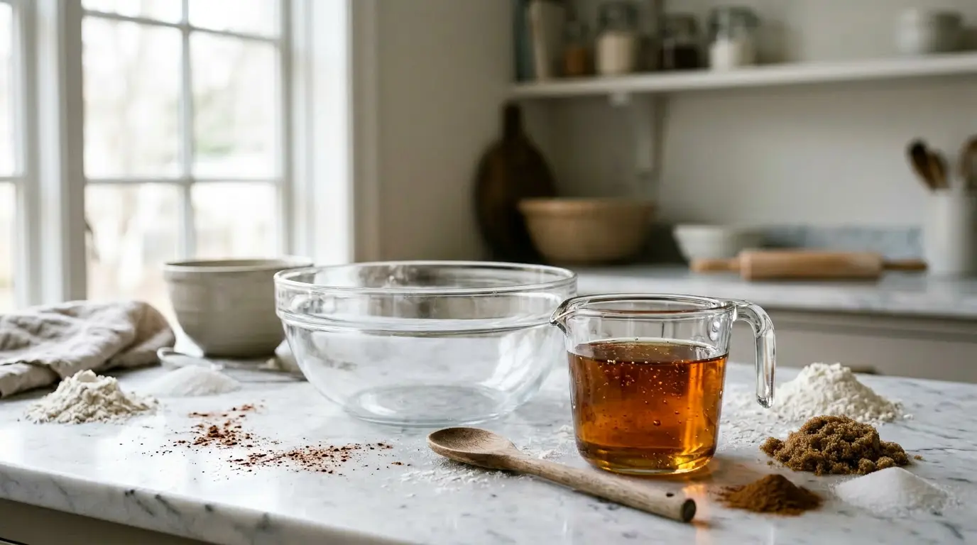 Préparation de pâtisserie avec substitution du sucre par du sirop d'agave